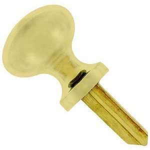  Thumbturn Key. Solid Brass Holiday Key Blank