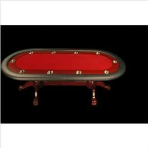  BBO Poker BBO 1174RED Rockwell Furniture Poker Table in 
