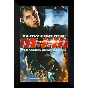  Mission Impossible III 27x40 FRAMED Movie Poster   D 