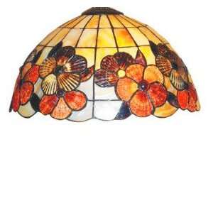  Tiffany Style Wall Light with Floral Pattern: Home 
