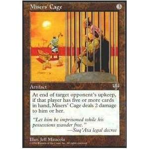  Magic the Gathering   Misers Cage   Mirage Toys & Games