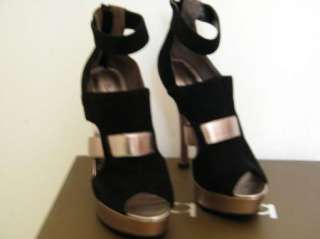 BEBE SHOES PLATFORMS heels pumps Melissa black 181661  