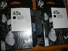 LOT OF 2~ HP 15 & 45 BLACK INKJET PRINT CARTRIDGE,SEALED PACKAGES 
