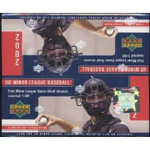  2002 Upper Deck Minor League Baseball Retail Box Sports 
