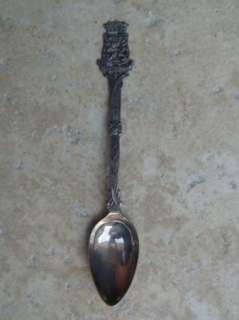 Vintage Luxembourg Sterling Silver Souvenir Spoon  