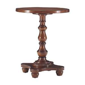  British Classic Wood Cherry Accent Table Furniture 