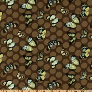  44 Wide Michael Miller Papillon Moss Fabric By The Yard 