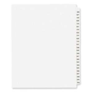   Avery Side Tab Collated Legal Index Divider AVE82300