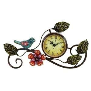  Metal Table Clock 6H, 10W: Home & Kitchen