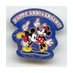  Disney Happy Anniversary Micke & Minnie Pin # 24414 Toys & Games