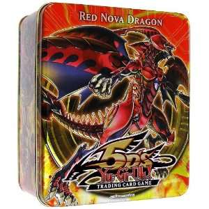   YuGiOh 5Ds 2010 Collection Tin 2nd Wave Red Nova Dragon Toys & Games