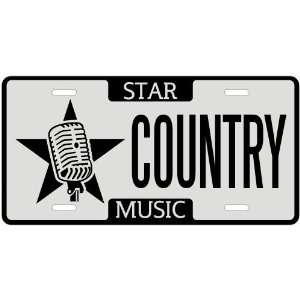  New  I Am A Country Soul Star   License Plate Music 