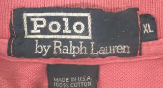 POLO BY RALPH LAUREN Wonderful Impressive Mens Polo Shirt SZ XL  