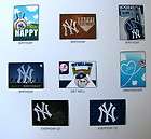 NEW YORK YANKEES MIXED GREETING CARD PACK w/ ENVELOPES (10) BIRTHDAY +