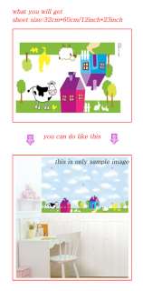 Farm Story Wall Accents Decor Decals Stickers SWST24  