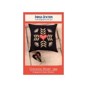   Heart Pillow Pattern By Indygo Junction Arts, Crafts & Sewing