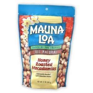 Mauna Loa Macadamias, Honey Roasted, 11 Ounce Package  