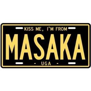  NEW  KISS ME , I AM FROM MASAKA  UGANDA LICENSE PLATE 
