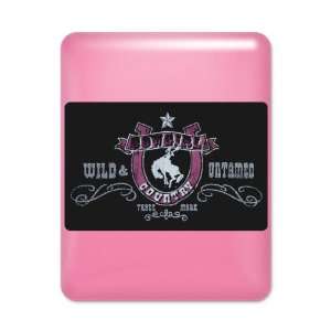  iPad Case Hot Pink Cowgirl Country Wild and Untamed 