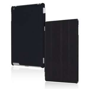    Black iPad 2 Smart Cover with removable TPU Back Cover Electronics