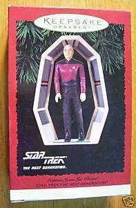 Star Trek Captain Jean Luc Picard Hallmark Ornament  