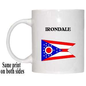  US State Flag   IRONDALE, Ohio (OH) Mug 
