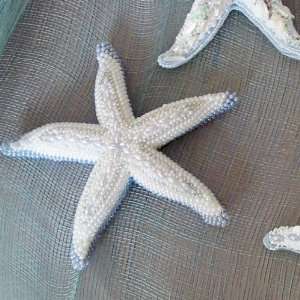  8.25 Wide Decorative Starfish. Made with Natural Sea 