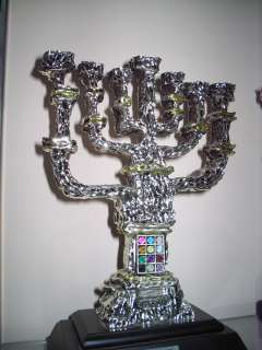 Menorah Judaism Jerusalem Candle Collectibles Religion Spiritualism 