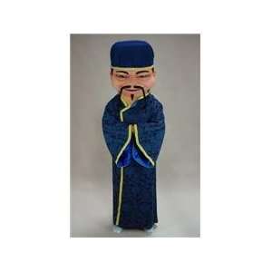  Mask U.S. Mandarin Man Mascot Costume: Toys & Games