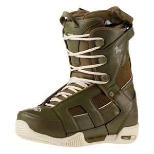 Head 2008 TRIPLE olive snowboard boots 26.0 / US 8.0  