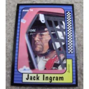  1991 Maxx Jack Ingram # 138 Nascar Racing Card: Sports 