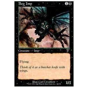  Magic the Gathering   Bog Imp   Seventh Edition   Foil 