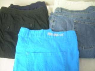   Size Lot of 5 Womens Pants & Jeans size 3X 22/24 St. Johns Bay  