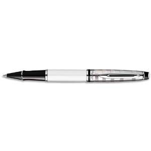  Waterman Expert Deluxe Rollerball Pen   White S0952420 