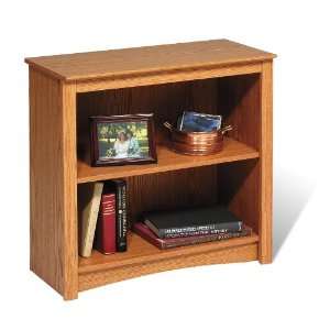  Oak 2 shelf Bookcase By Prepac