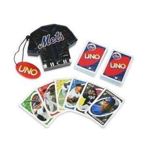  07 New York Mets Uno   Away Jersey Case: Toys & Games
