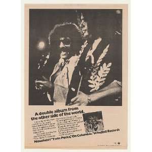  1974 Mountain Twin Peaks Columbia Windfall Records Print 