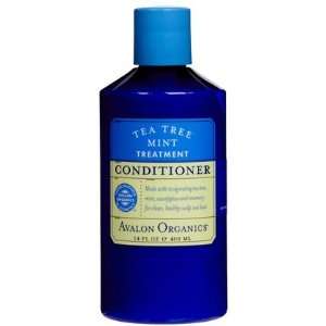  Avalon Organics Tea Tree Mint Treatment Conditioner, 14 oz 