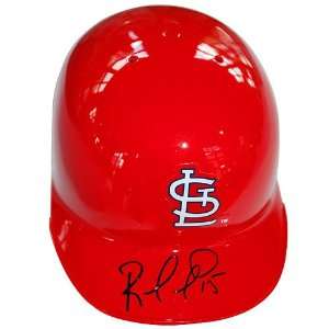  St. Louis Cardinals Rafael Furcal Autographed Mini Batting 