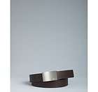 Lacoste Mens 2 In One Reversible Belt,w/ small engraved Logo