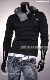 3mu Mens Designer Fur Hoodies Slim Jackets Coats Shirts Stylish S M L 