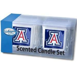  Arizona Wildcats College Candle Set: Sports & Outdoors