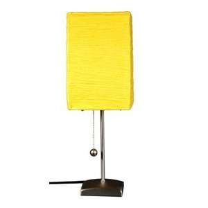  Oriental Furniture LMP YOKO Yellow Table Lamp: Home 