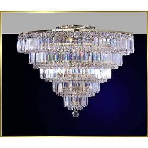   Crystal Chandelier, MU 1603CH, 18 lights, Silver, 30 wide X 22 high