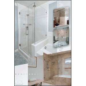  CRL Decorative Poster FP60 Shower Enclosures by CR 