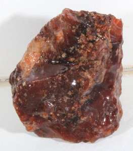 China CHERRY CARNELIAN AGATE lapidary rough 2 lb 2 oz  