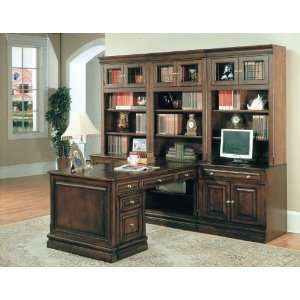  Parker House Sterling 7 Piece Office Suite with Desk