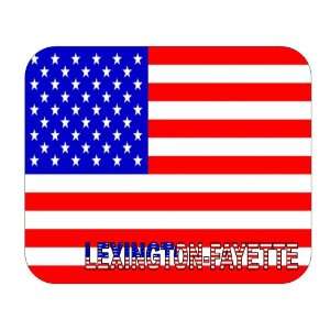  US Flag   Lexington Fayette, Kentucky (KY) Mouse Pad 