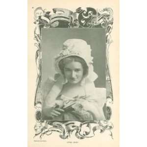  1898 Print Actress Ethel Levey 