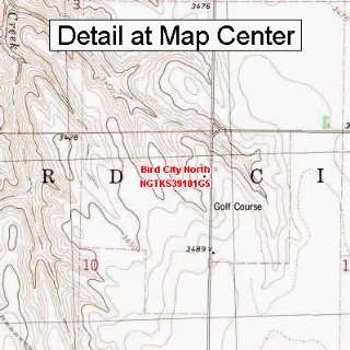   Map   Bird City North, Kansas (Folded/Waterproof)